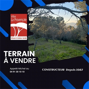terrain à la vente -   13013  MARSEILLE 13, surface 902 m2 vente terrain - UBI464226635